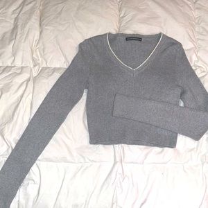 Brandy Melville Grey Long Sleeve